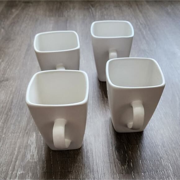 Cuisinart Wildflower Black and White 4 piece Mug‎ Set Lot - Picture 12 of 12